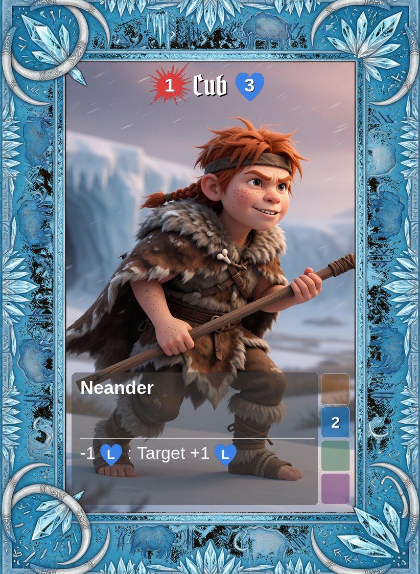 Combat example cards