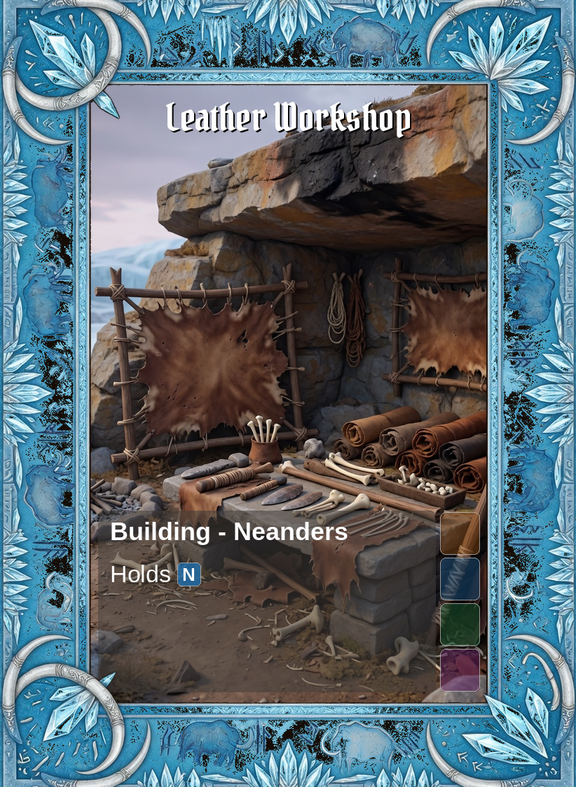Unit · Building · Attachment · Instant · Legendary