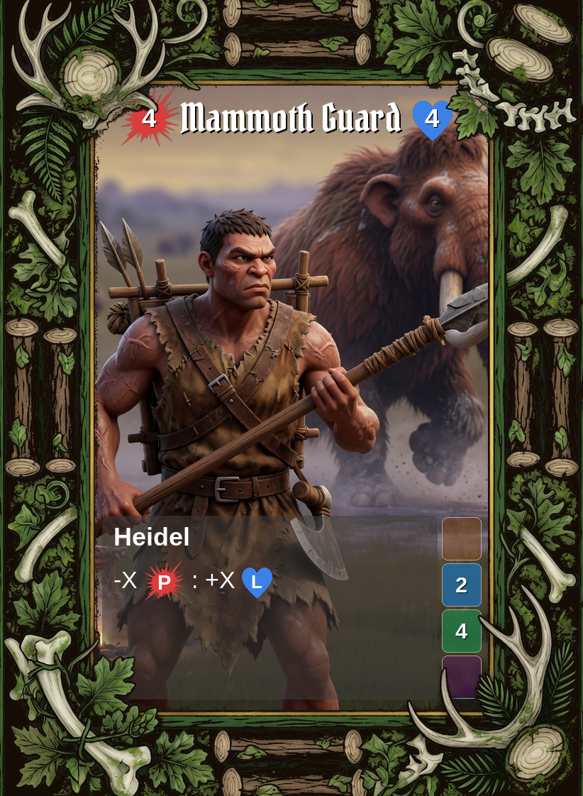 Combat example cards